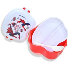 One pices Tedemei Stainless Steel Lunch Box – Separated 2 Grid – Portable Leak-Proof-H-23