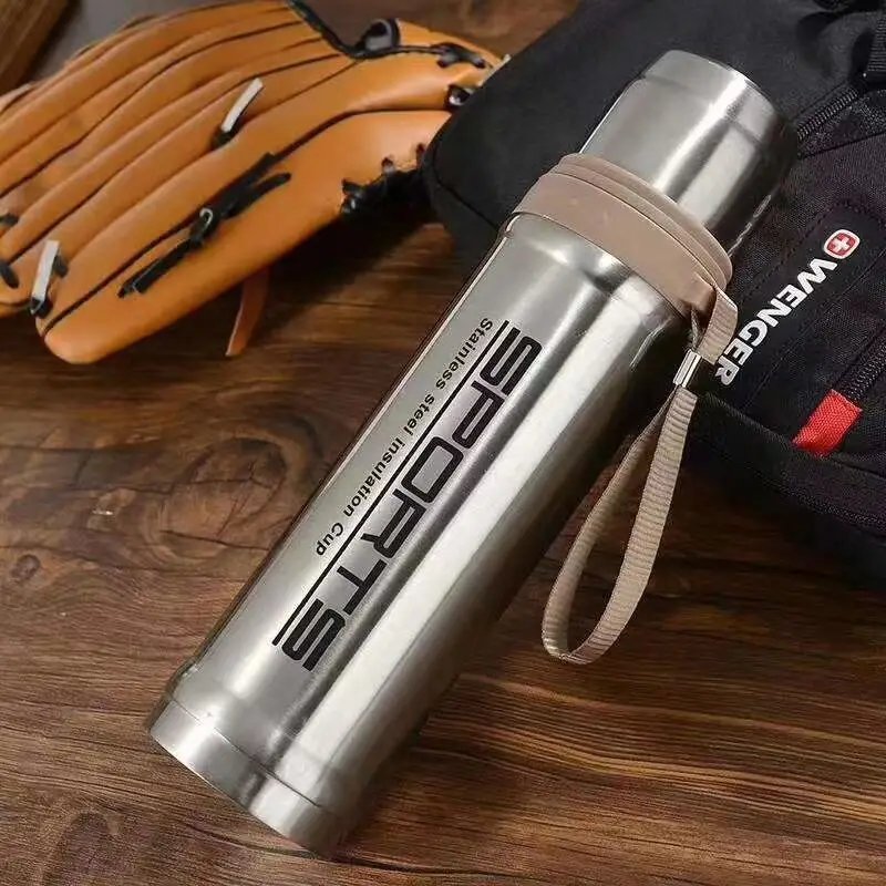 Stainless Steel Sports Water Bottle – Hot & Cold Thermos Flask 750ml – Leakproof Travel Bottle for Gym, Office, School & Outdoor Use - Image 3