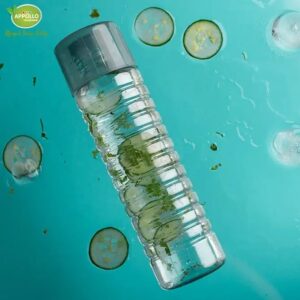 Platinum Water Bottle M-1 (2pcs Pack)  1 Liter Appollo