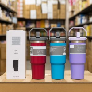 Travel Vacuume Tumbler (900ML)
 Imported