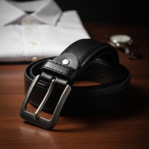 black Formal Belt Durable