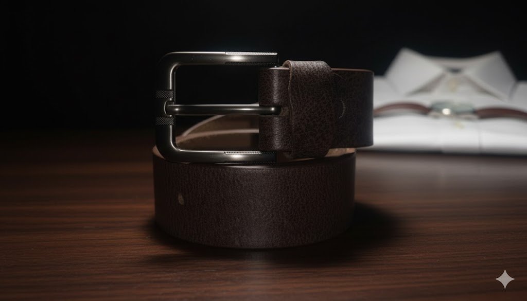 Premium Pure Leather Belt for Men - Classic Style and Durability
