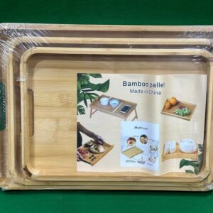 Bambo Pallet Tray 3pc
 Imported