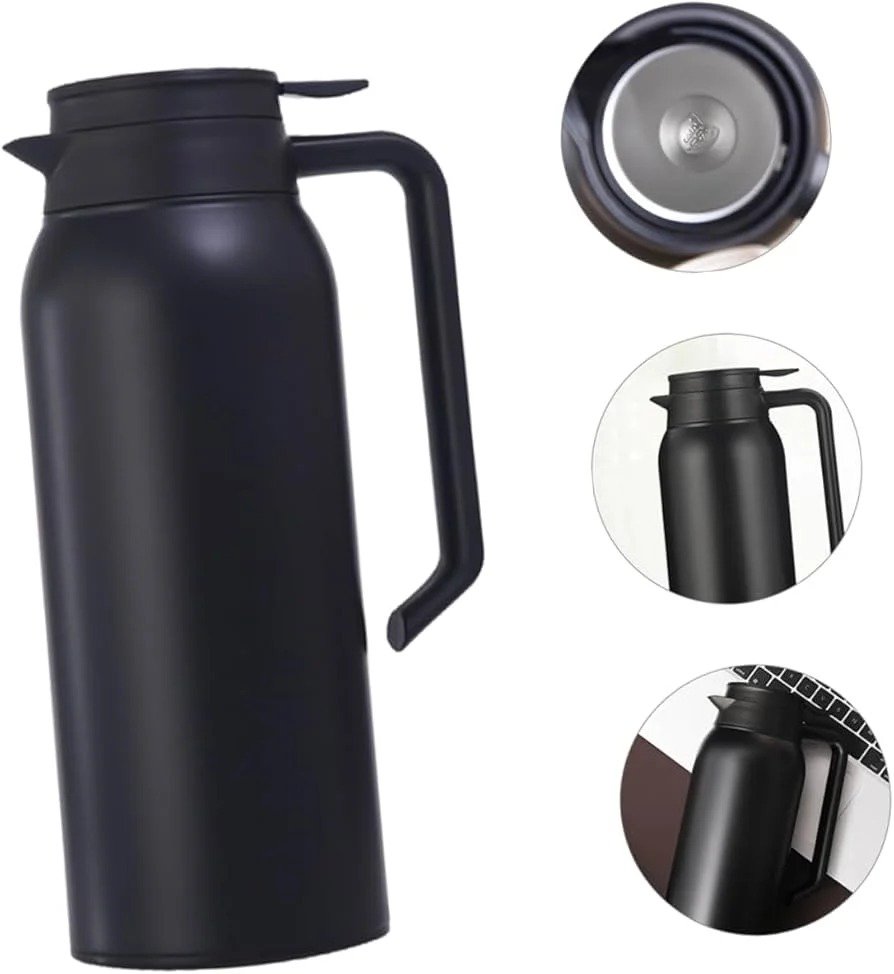 1.5L Vacuum Insulated Thermal Jug – Hot & Cold Flask with Handle | Leak-Proof Coffee & Tea Thermos - Image 3