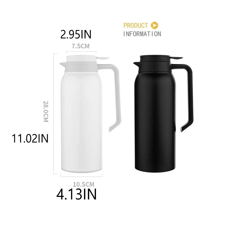 1.5L Vacuum Insulated Thermal Jug – Hot & Cold Flask with Handle | Leak-Proof Coffee & Tea Thermos - Image 5